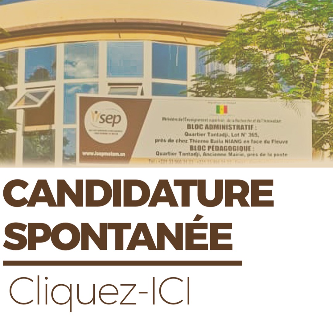 ISEP MATAM Institut Sup rieur D Enseignement Professionnel De Matam